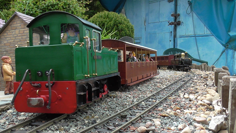 Engines attending the Vintage Weekend