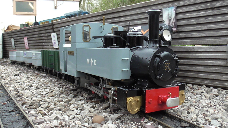 Engines attending the Vintage Weekend
