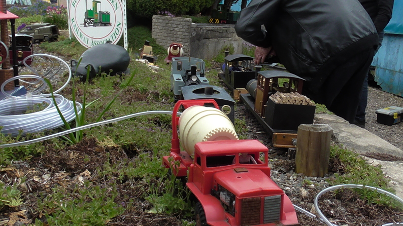 Engines attending the Vintage Weekend