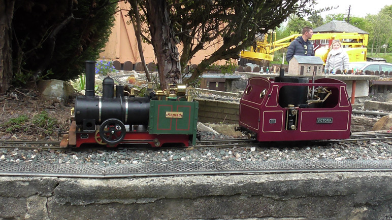 Engines attending the Vintage Weekend