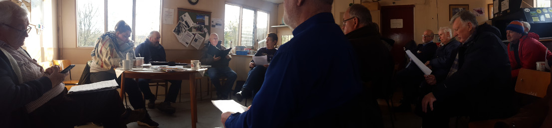 pictures at the meeting