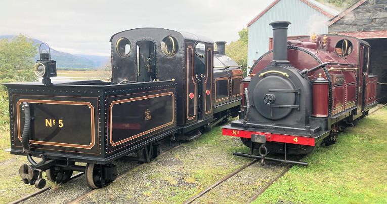 Steam engines at Boston Lodge