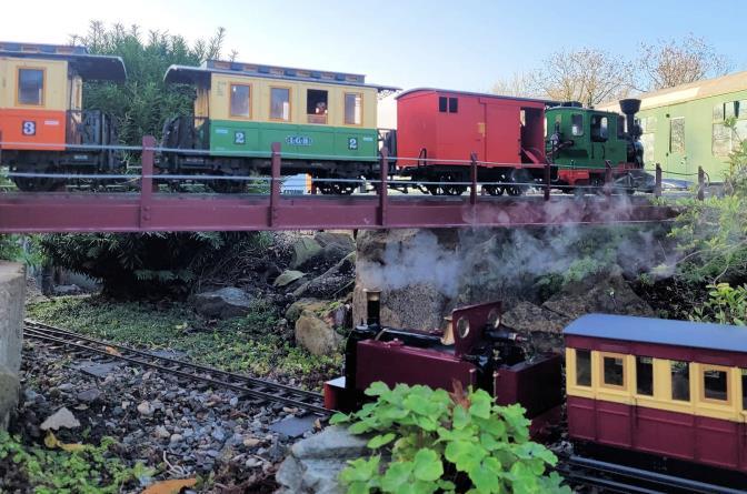 Upper track progress