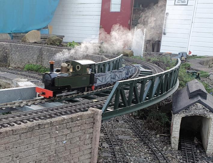 Upper track progress