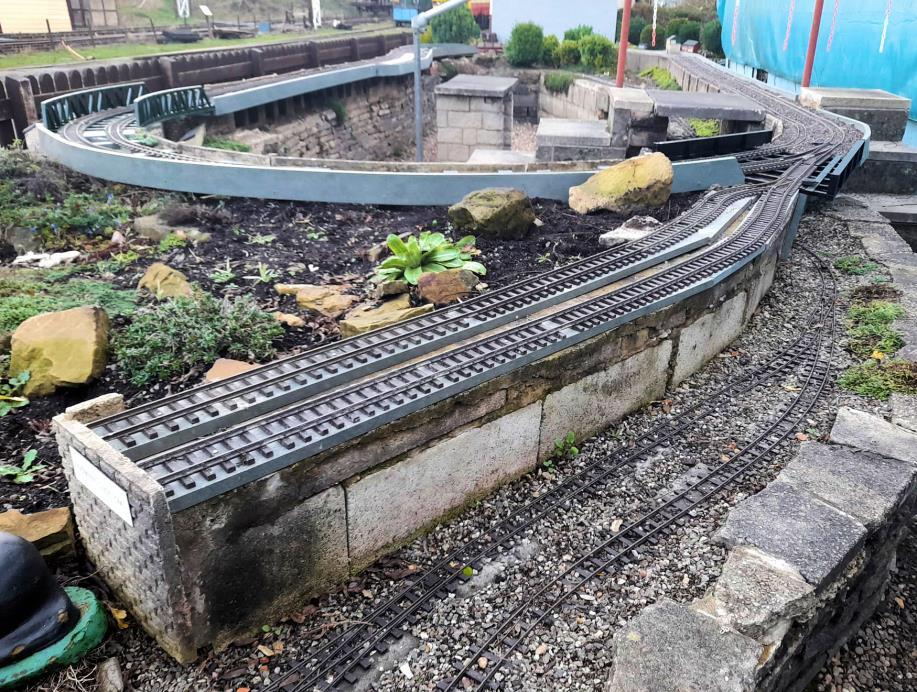 Upper track progress