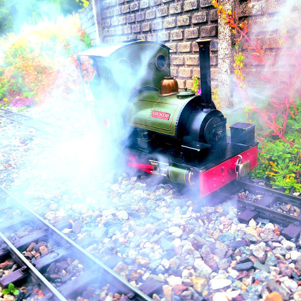 Brightly Coloured Peckett