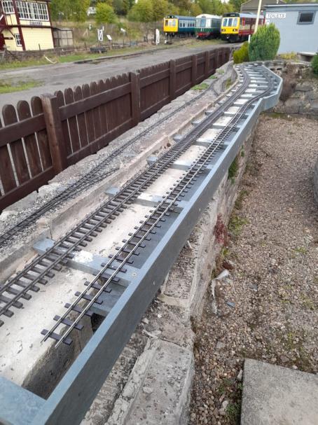 Upper Track Progress