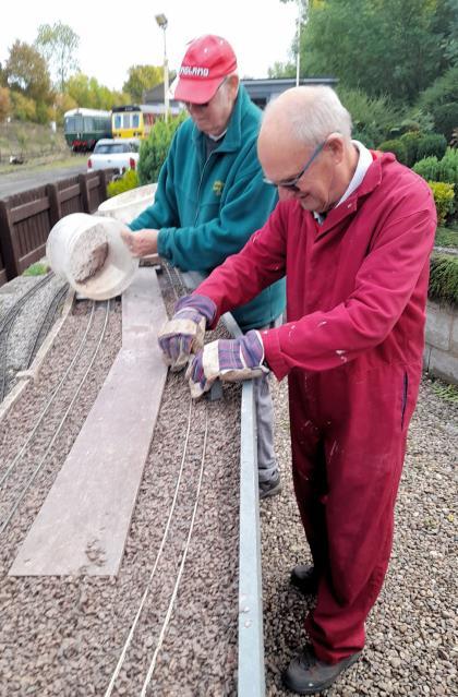 Upper Track Progress