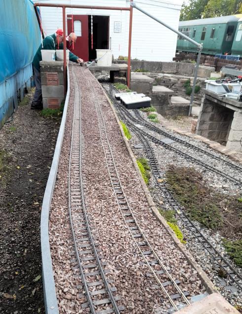 Upper Track Progress