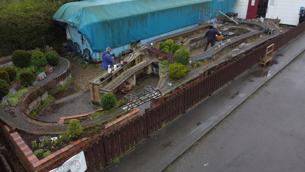 Drone view of BGRA layout