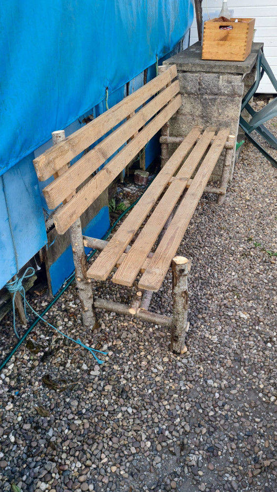 Colin's new bench